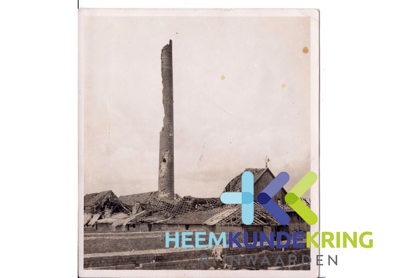 Pannerden Steenfabriek Kijfwaard west1945 Coll.J.van Ingen
